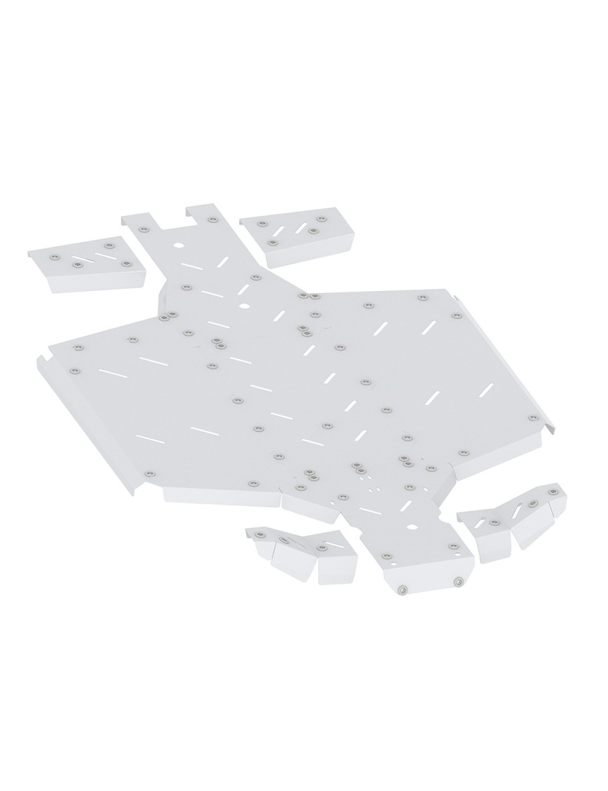 Osłony podwozia Iron Baltic CFMOTO UFORCE 1000 (-2021) - aluminiowe
