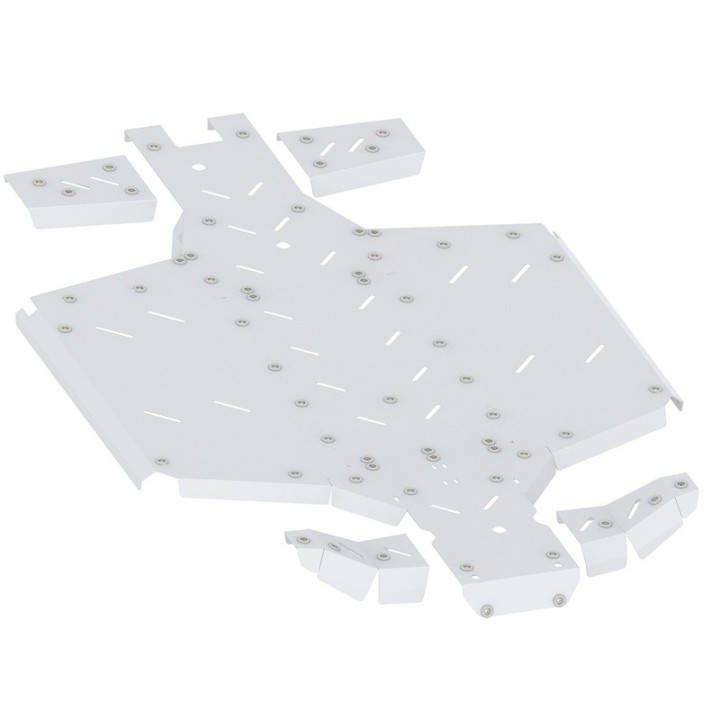 Osłony podwozia Iron Baltic CFMOTO UFORCE 1000 (-2021) - aluminiowe - ujęcie 5