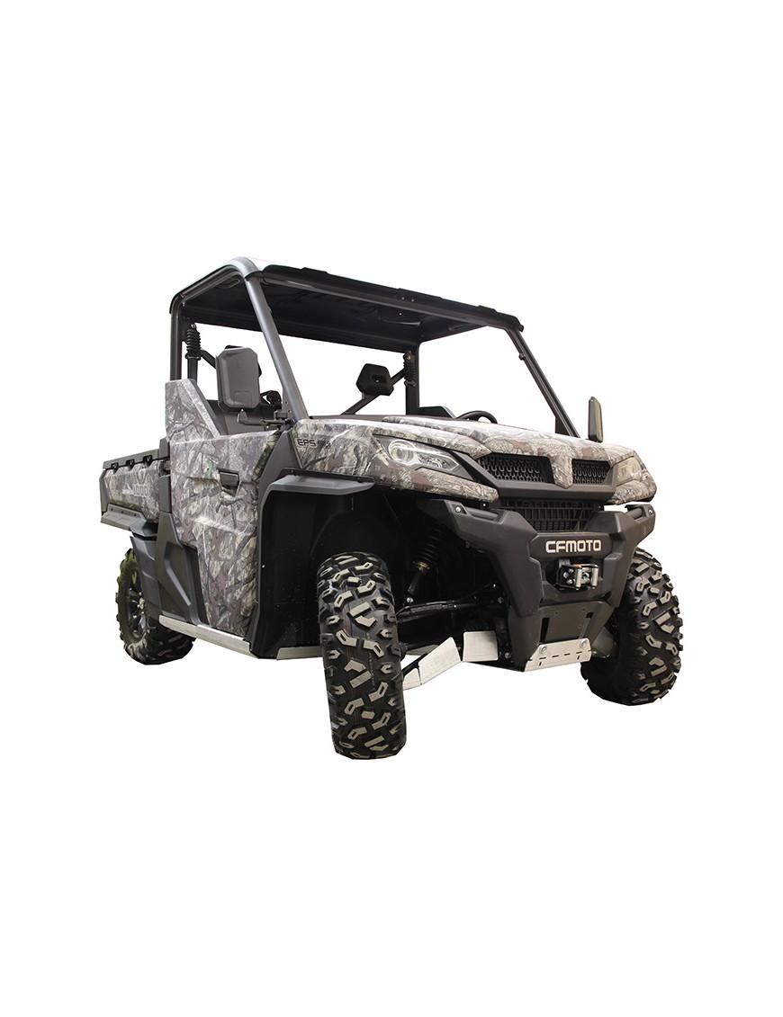 Osłony podwozia Iron Baltic CFMOTO UFORCE 1000 (-2021) - aluminiowe