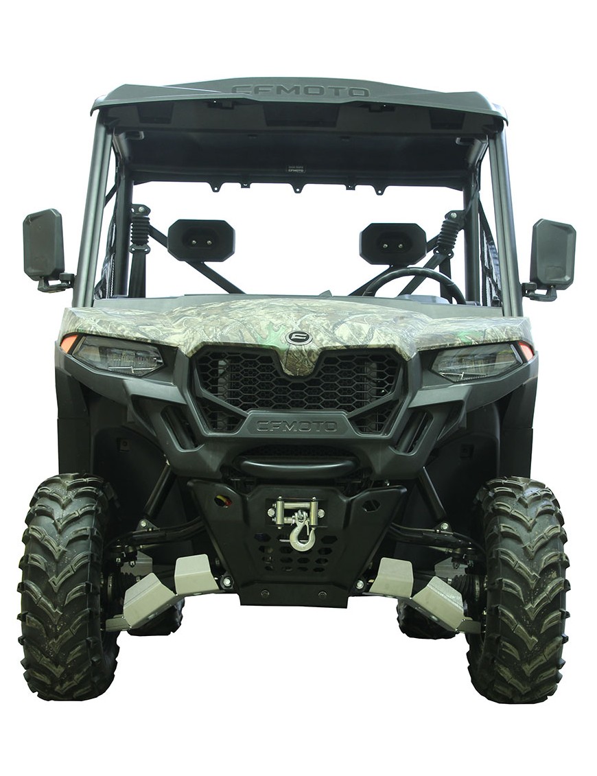 Osłony podwozia Iron Baltic CFMOTO UFORCE 600 - aluminium + tworzywo