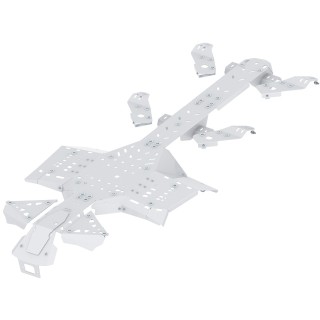 Osłony podwozia Iron Baltic Can-Am Outlander 6x6 450 MAX - aluminiowe - ujęcie 2