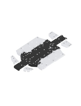 Osłony podwozia Iron Baltic CFMOTO UFORCE 600 - aluminium + tworzywo