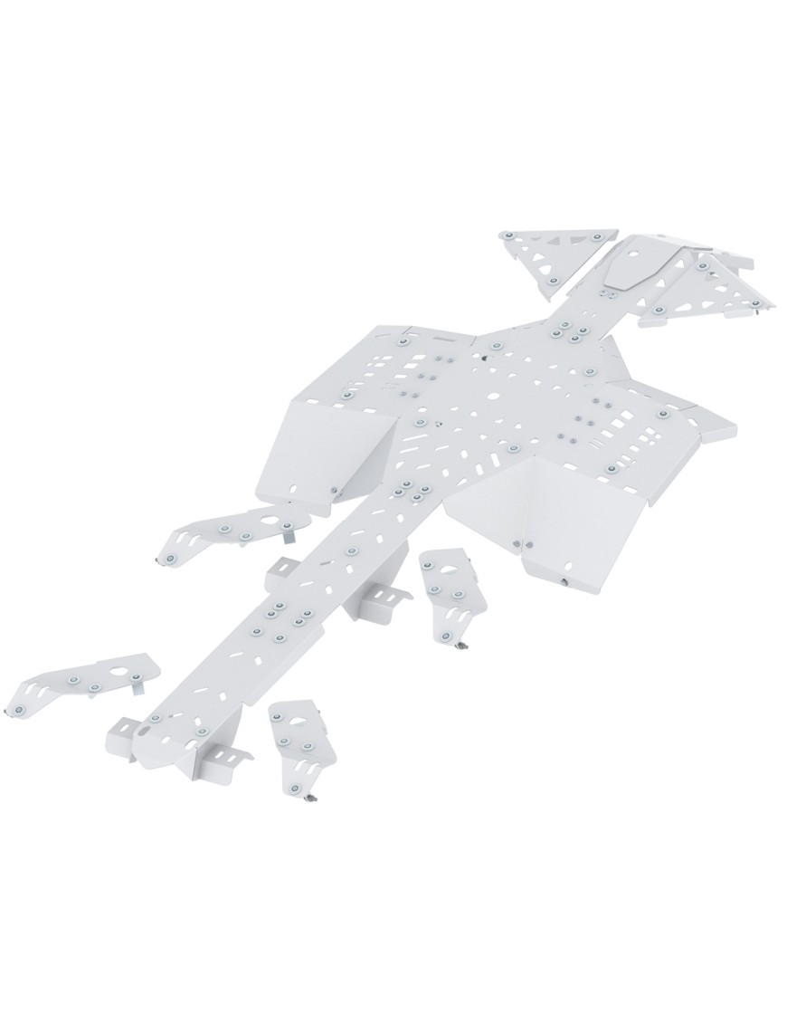 Osłony podwozia Iron Baltic Can-Am Outlander 6x6 450 MAX - aluminiowe