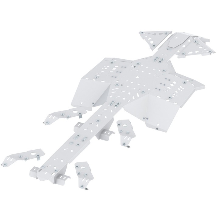 Osłony podwozia Iron Baltic Can-Am Outlander 6x6 450 MAX - aluminiowe - ujęcie 4