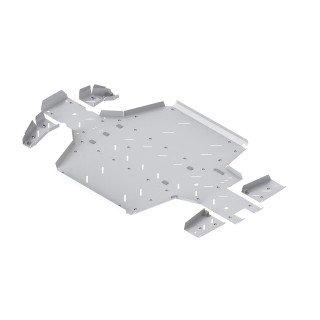 Osłony podwozia Iron Baltic CFMOTO UFORCE 1000 (2022+) - aluminiowe - ujęcie 2