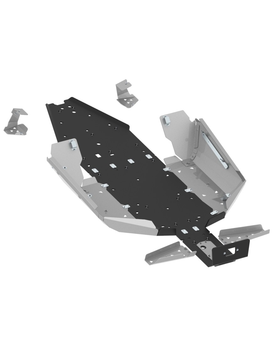 Osłony podwozia Iron Baltic CFMOTO ZFORCE 1000 Sport - aluminium + tworzywo