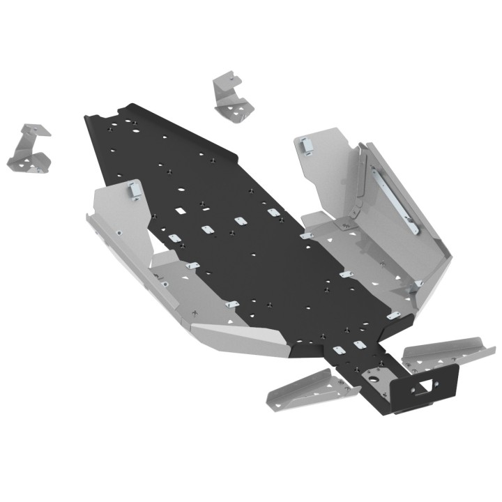 Osłony podwozia Iron Baltic CFMOTO ZFORCE 1000 Sport - aluminium + tworzywo - ujęcie 2