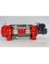Wyciągarka hydrauliczna K10000 PRO EN14492-1 z liną stalową, hakiem i napinaczem