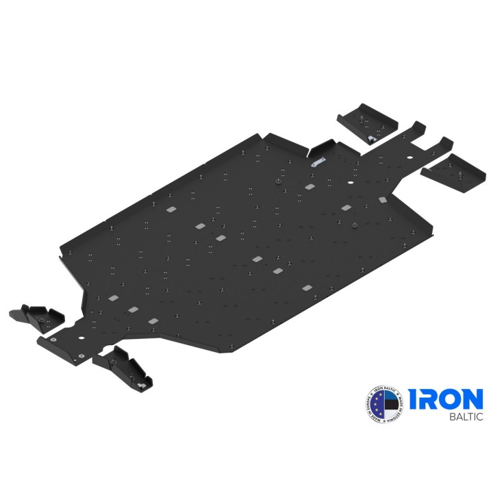 Osłony podwozia Iron Baltic CFMOTO UFORCE 1000 XL (2022+) - HDPE - ujęcie 3