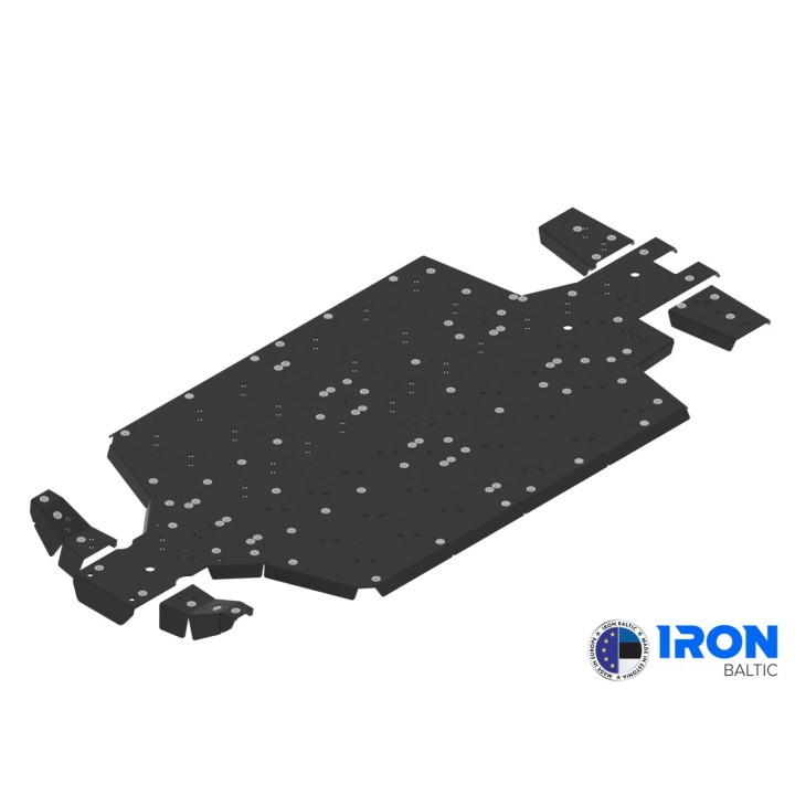 Osłony podwozia Iron Baltic CFMOTO UFORCE 1000 XL (2022+) - HDPE - ujęcie 4