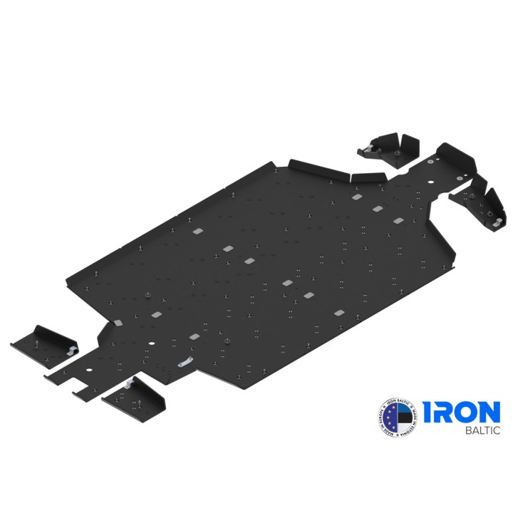 Osłony podwozia Iron Baltic CFMOTO UFORCE 1000 XL (2022+) - HDPE - ujęcie 5