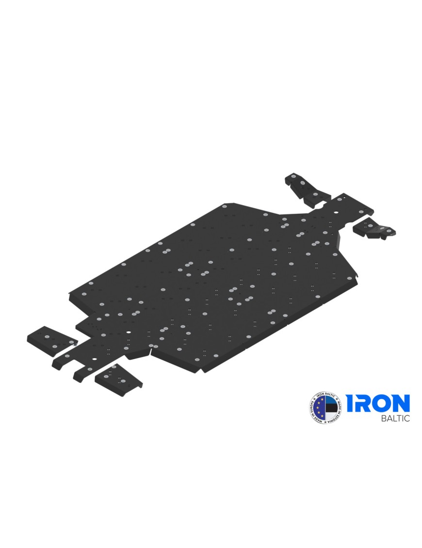 Osłony podwozia Iron Baltic CFMOTO UFORCE 1000 XL (2022+) - HDPE