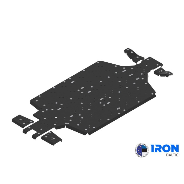Osłony podwozia Iron Baltic CFMOTO UFORCE 1000 XL (2022+) - HDPE - ujęcie 6