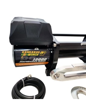 Wyciągarka elektryczna Kangaroowinch K12000 Performance Series 12V bez liny z prowadnicą ślizgową