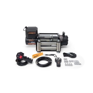 Wyciągarka K12000XP 24V z liną stalową i sterowaniem bezprzewodowym 216:1 Kangaroowinch