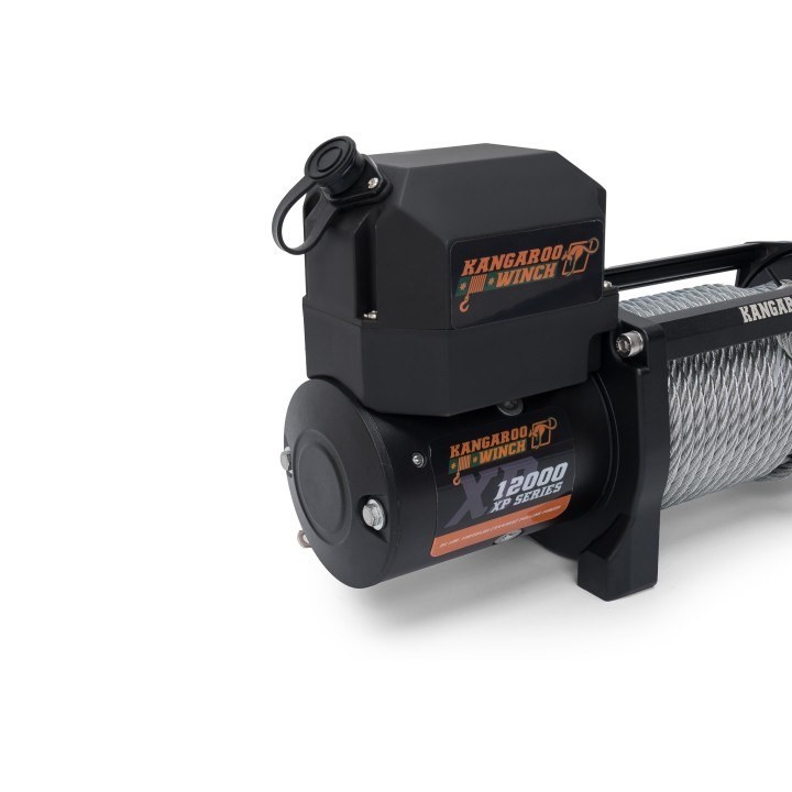 Wyciągarka K12000XP 24V z liną stalową i sterowaniem bezprzewodowym 216:1 Kangaroowinch - ujęcie 7