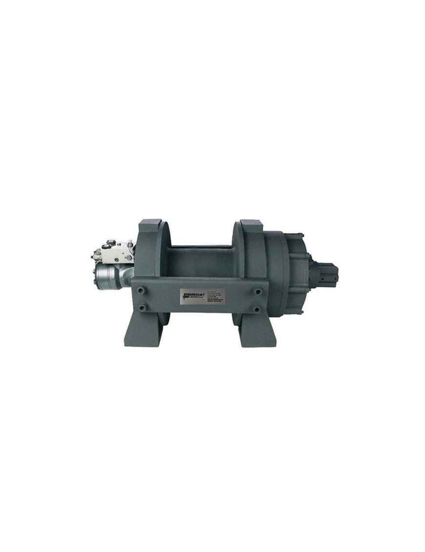 Hydraulic winch KWH20000 PRO EN14492-1 with tensioner
