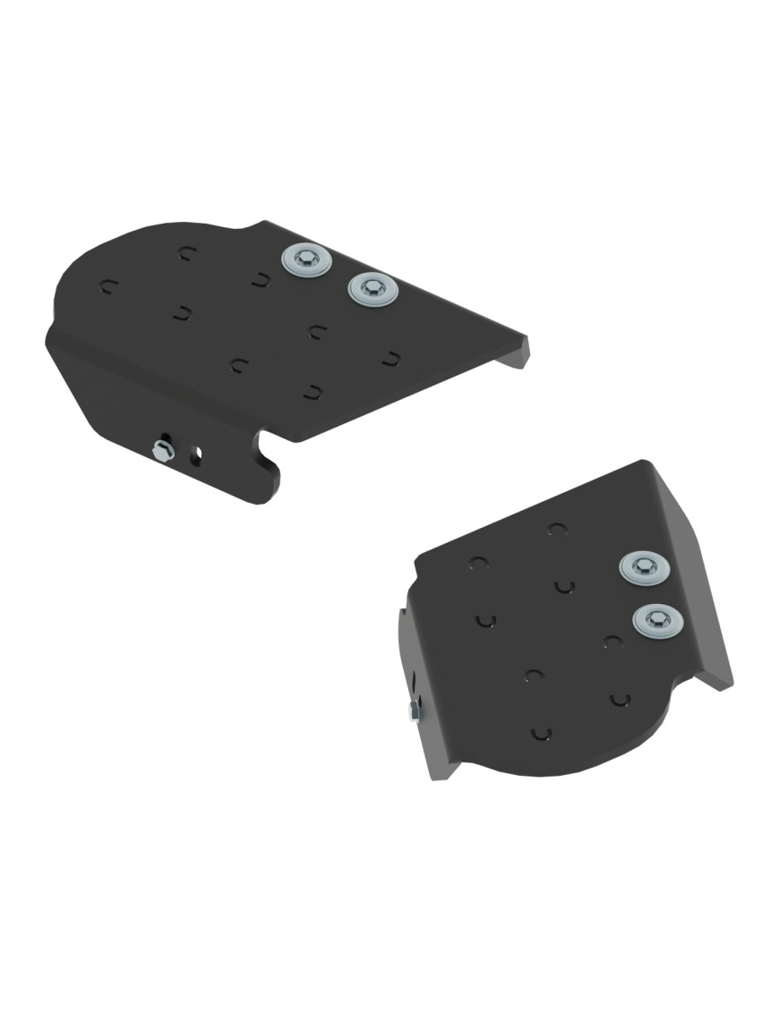 Osłony tylnych wahaczy Iron Baltic CFMOTO 500-2 - HDPE