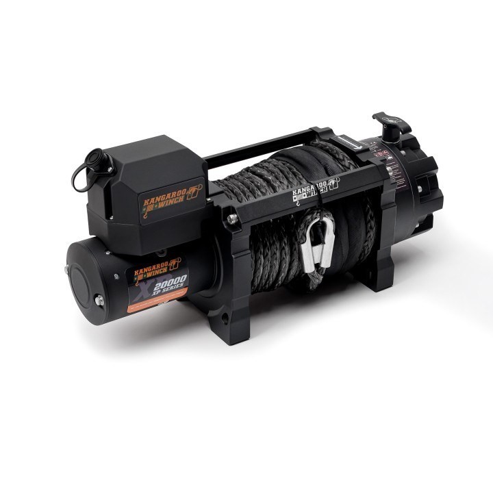 Wyciągarka elektryczna K20000XP 24V z liną syntetyczną i sterowaniem bezprzewodowym IP 68 Kangaroowinch - ujęcie 8