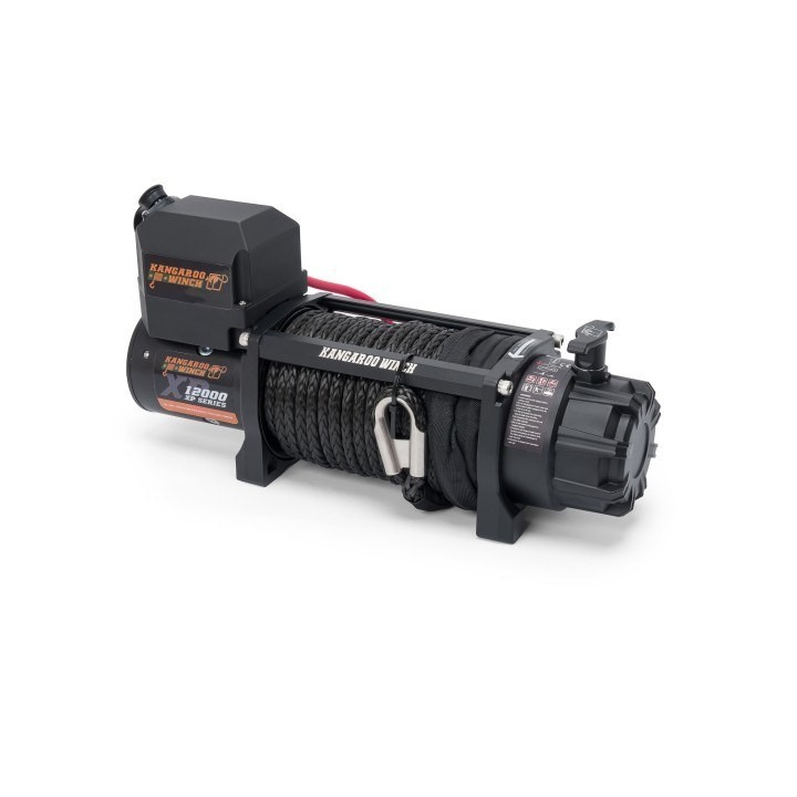 Wyciągarka K12000XP 24V z liną syntetyczną i sterowaniem bezprzewodowym 216:1 Kangaroowinch - ujęcie 4