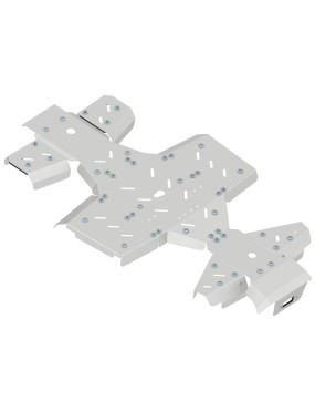 Osłony podwozia Iron Baltic Kymco MXU 700 (-2019) - aluminiowe