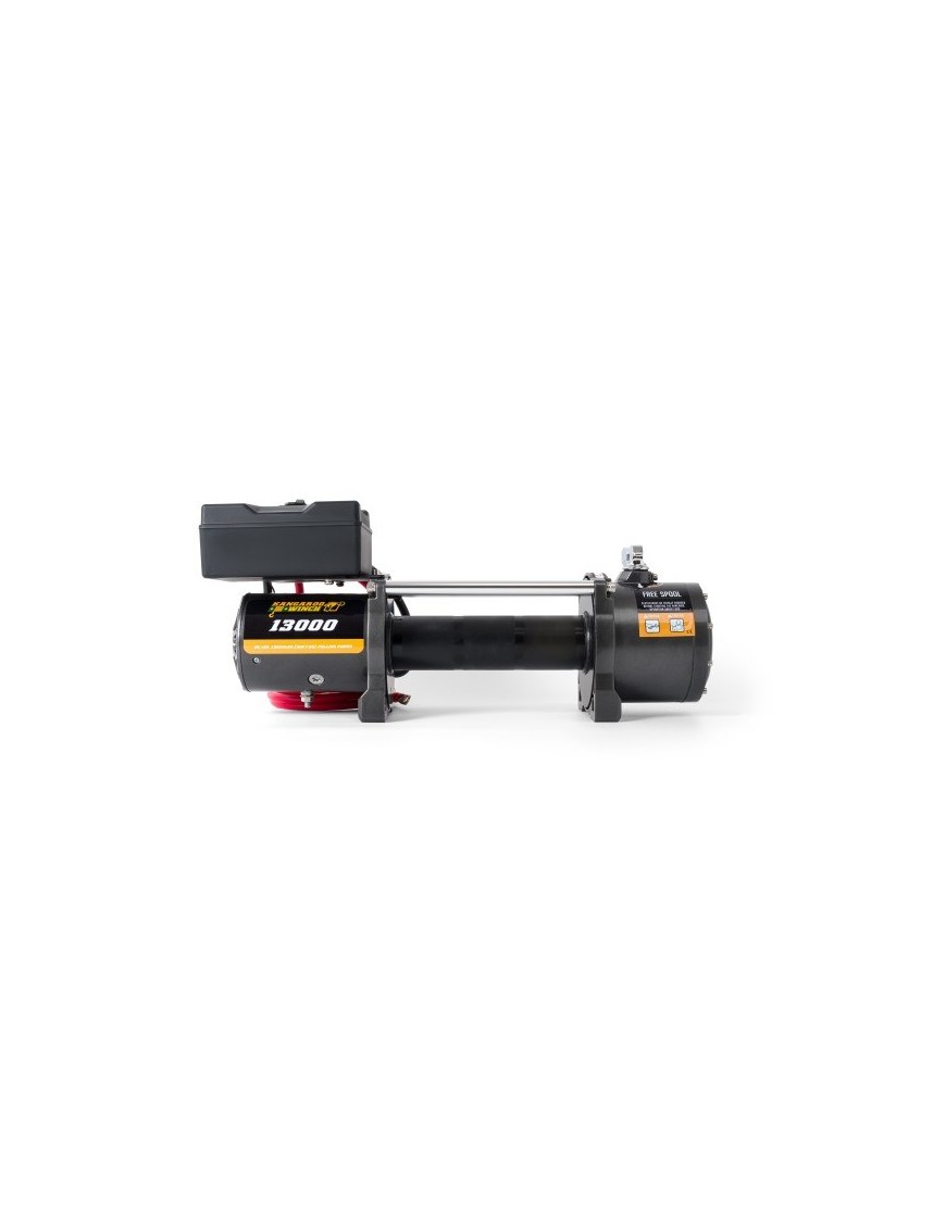 Wyciągarka elektryczna Kangaroowinch K13000 12V bez liny z prowadnicą ślizgową