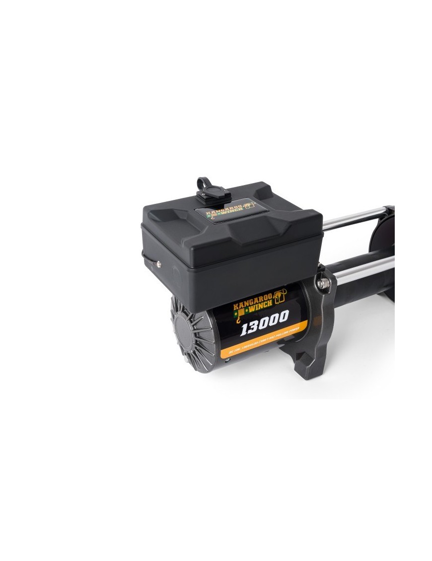 Wyciągarka elektryczna Kangaroowinch K13000 12V bez liny z prowadnicą ślizgową