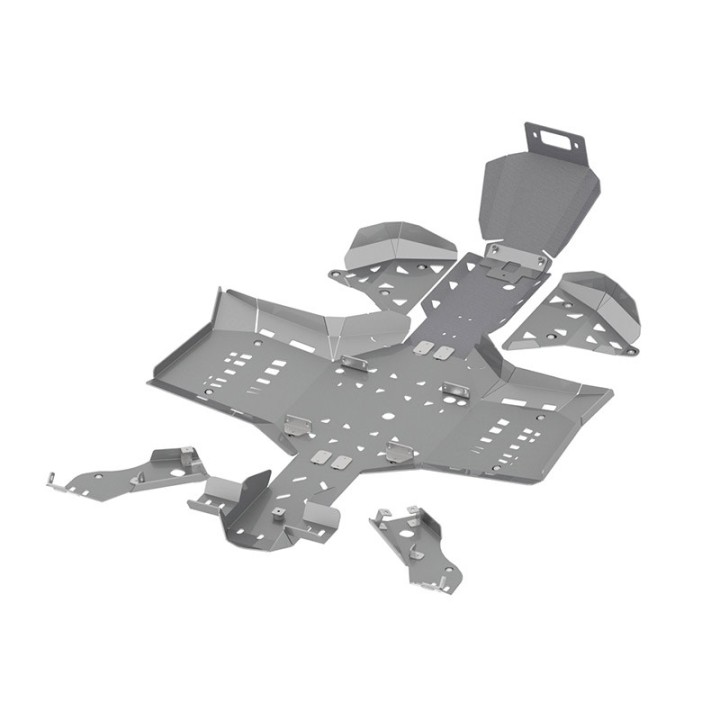 Osłony podwozia Iron Baltic Can-Am Outlander G2 650/850/1000 (2019+) - aluminiowe - ujęcie 2