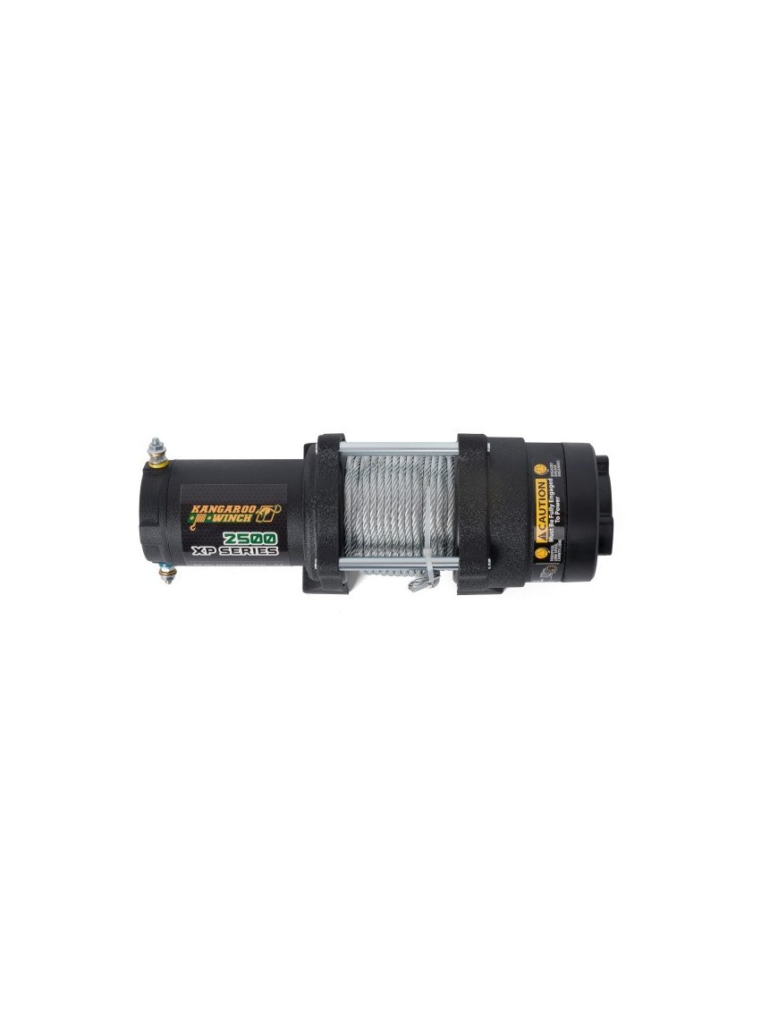 Wyciągarka K2500XP 12V lina stalowa przełożenie 140:1 IP68