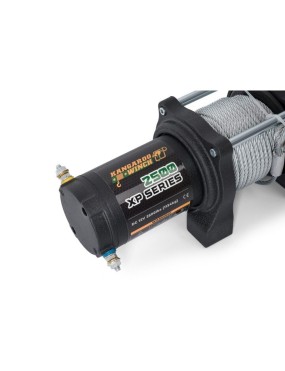 Wyciągarka K2500XP 12V lina stalowa przełożenie 140:1 IP68