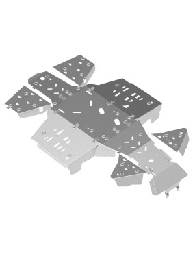 Osłony podwozia Iron Baltic Can-Am Outlander G3 500/700/PRO (2023+) - aluminiowe