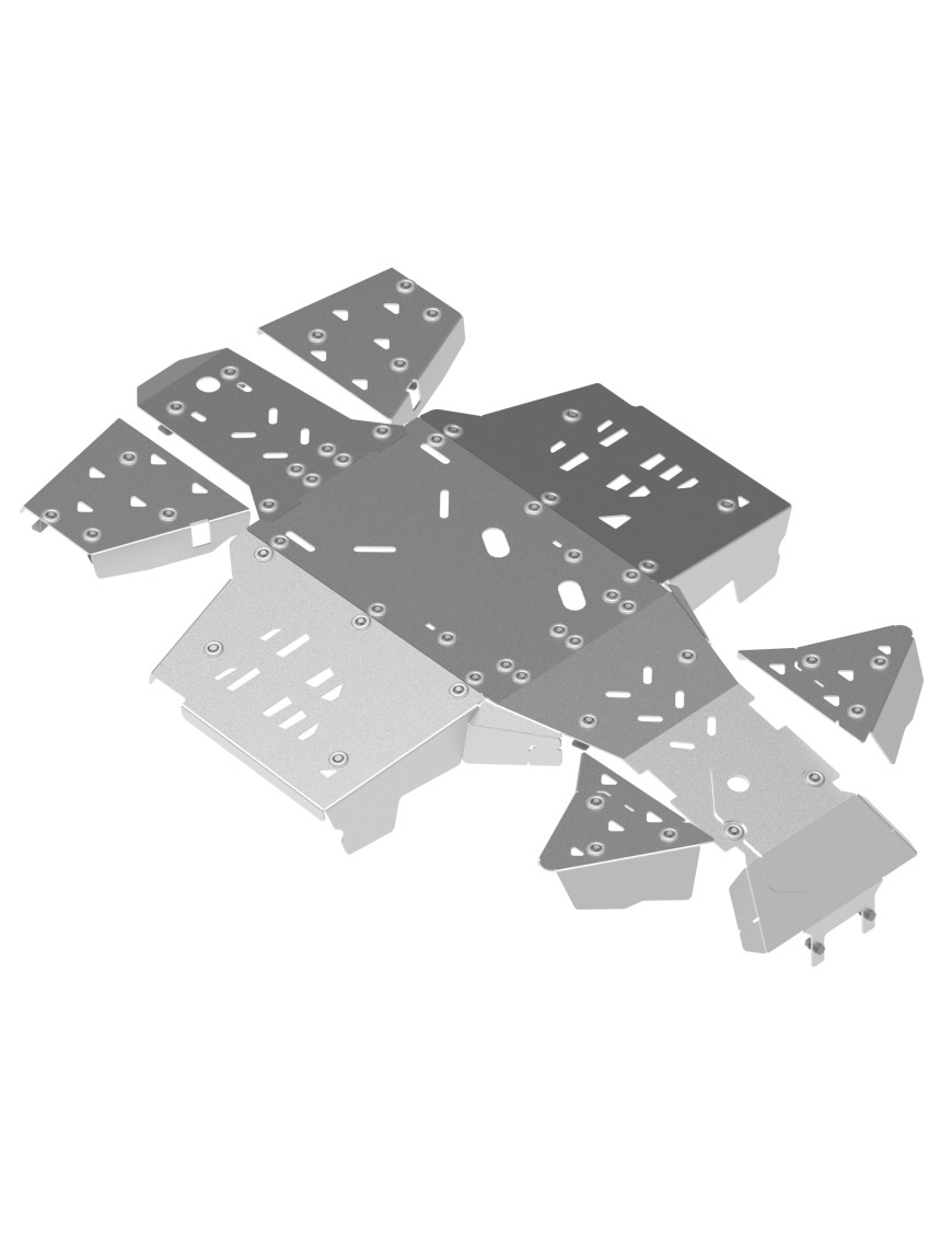 Osłony podwozia Iron Baltic Can-Am Outlander G3 500/700/PRO (2023+) - aluminiowe
