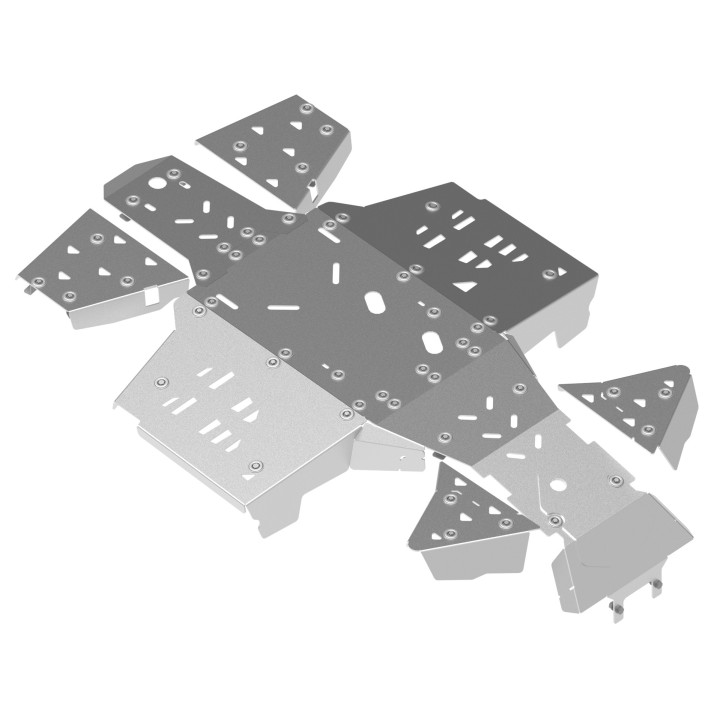 Osłony podwozia Iron Baltic Can-Am Outlander G3 500/700/PRO (2023+) - aluminiowe - ujęcie 4