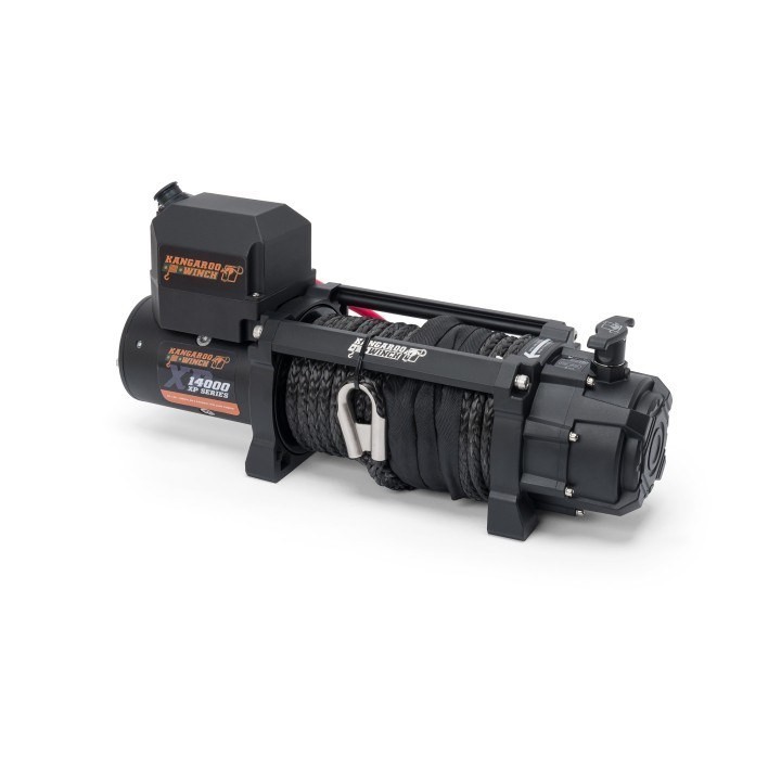 Wyciągarka K14000XP 24V z liną syntetyczną i sterowaniem bezprzewodowym 218:1 Kangaroowinch - ujęcie 4