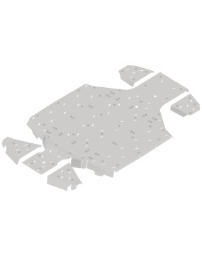 Osłony podwozia Iron Baltic CFMOTO U10 PRO (2025+) - aluminiowe