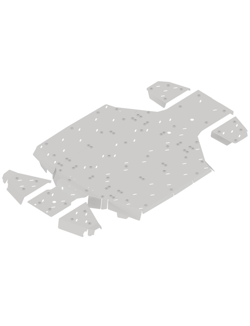 Osłony podwozia Iron Baltic CFMOTO U10 PRO (2025+) - aluminiowe