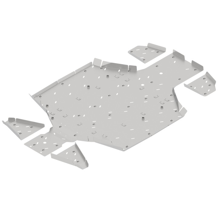 Osłony podwozia Iron Baltic CFMOTO U10 PRO (2025+) - aluminiowe - ujęcie 6