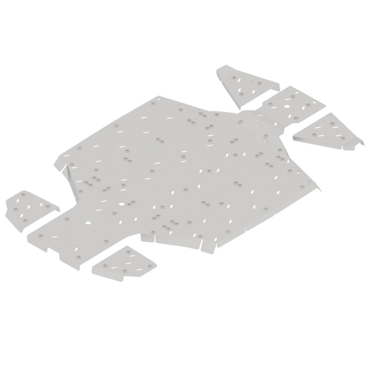 Osłony podwozia Iron Baltic CFMOTO U10 PRO (2025+) - aluminiowe - ujęcie 7