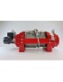 Wyciągarka hydrauliczna KWH15000 PRO EN14492-1 z liną stalową, hakiem i napinaczem