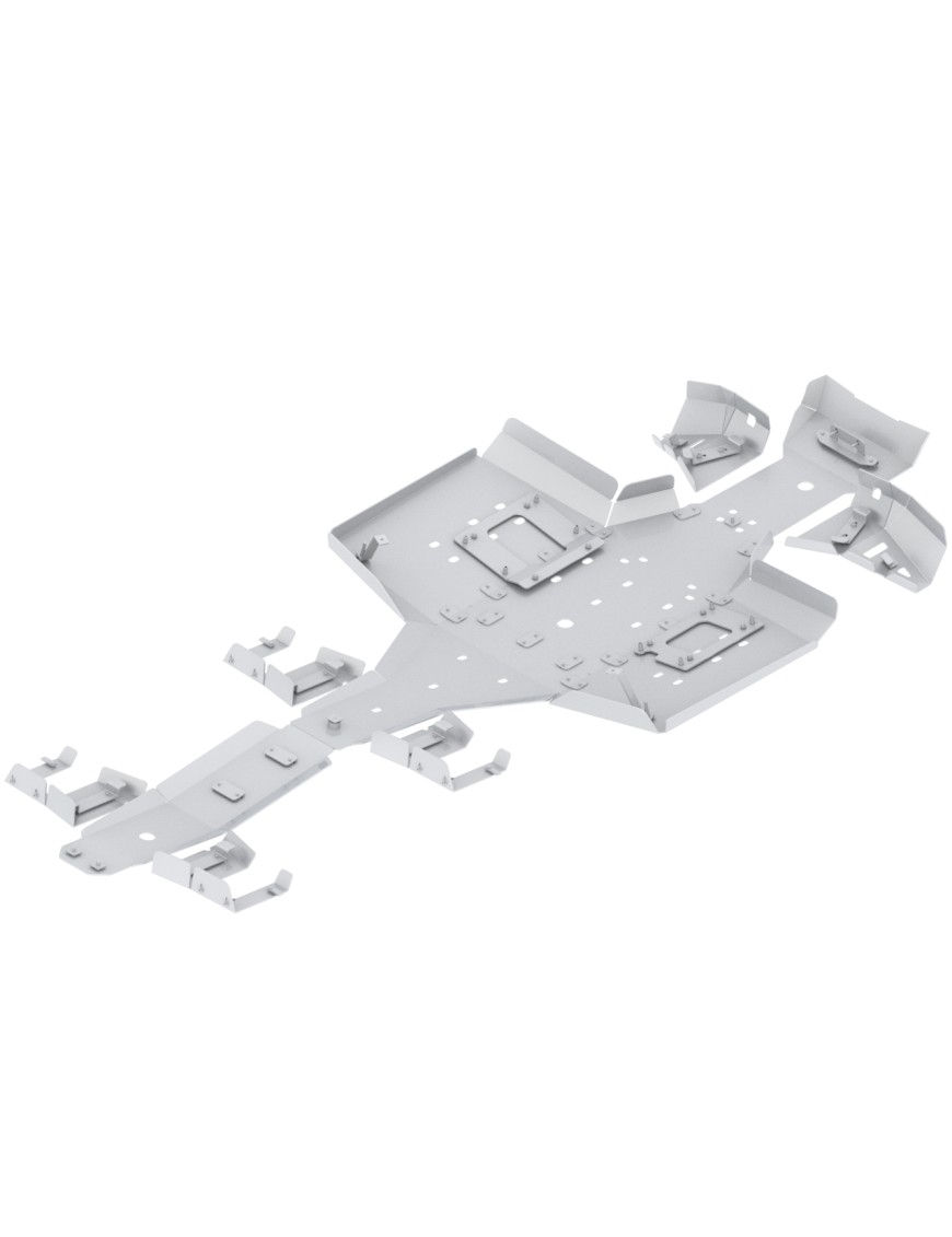 Osłony podwozia Iron Baltic Polaris Big Boss 570 (2024+) - aluminiowe