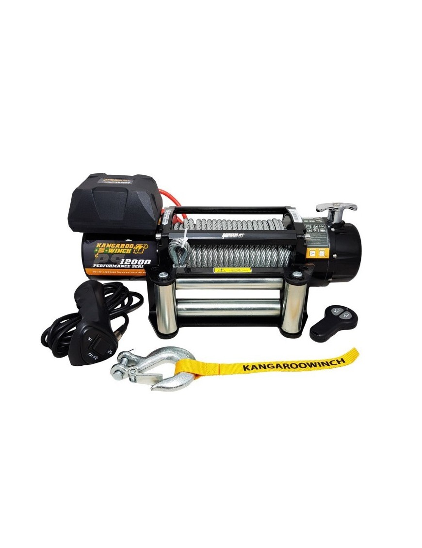 Wyciągarka elektryczna Kangaroowinch PS25 PRO z normą PN-EN 14492-1