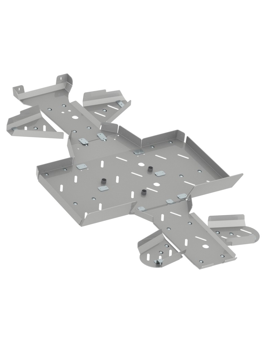 Osłony podwozia Iron Baltic AODES 800 - aluminiowe