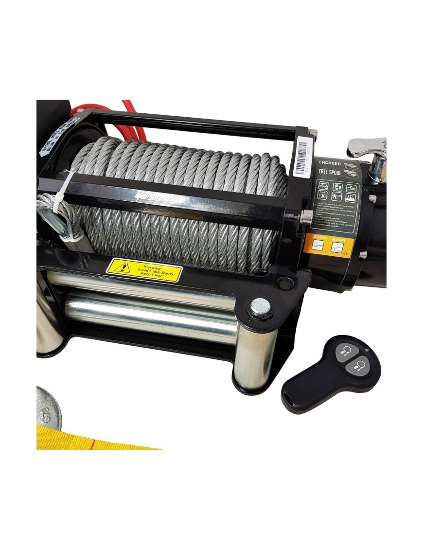 Wyciągarka elektryczna Kangaroowinch PS25 PRO z normą PN-EN 14492-1