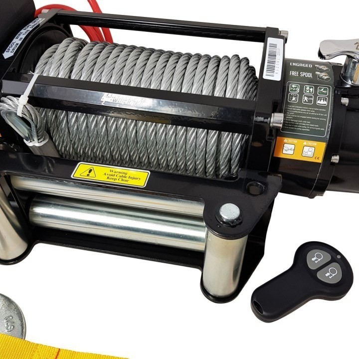 Wyciągarka elektryczna Kangaroowinch PS25 PRO z normą PN-EN 14492-1 - ujęcie 3