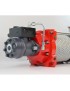 Wyciągarka hydrauliczna K15000HI z liną stalową, hakiem i napinaczem