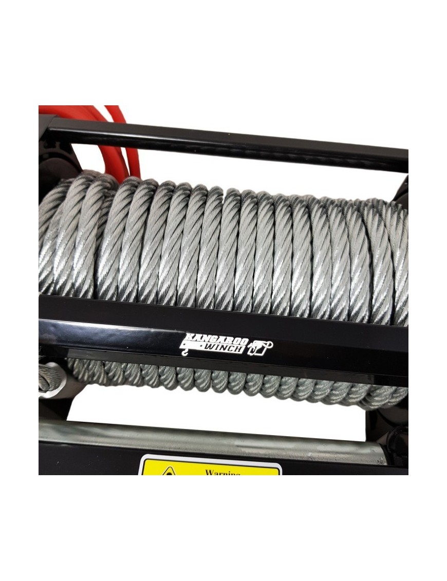 Wyciągarka elektryczna Kangaroowinch PS25 PRO z normą PN-EN 14492-1