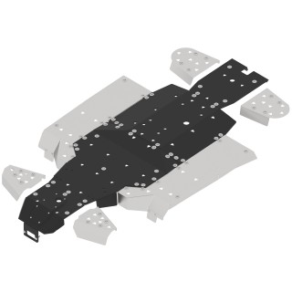 Osłony podwozia Iron Baltic HiSun 550 UTV - HDPE - ujęcie 2