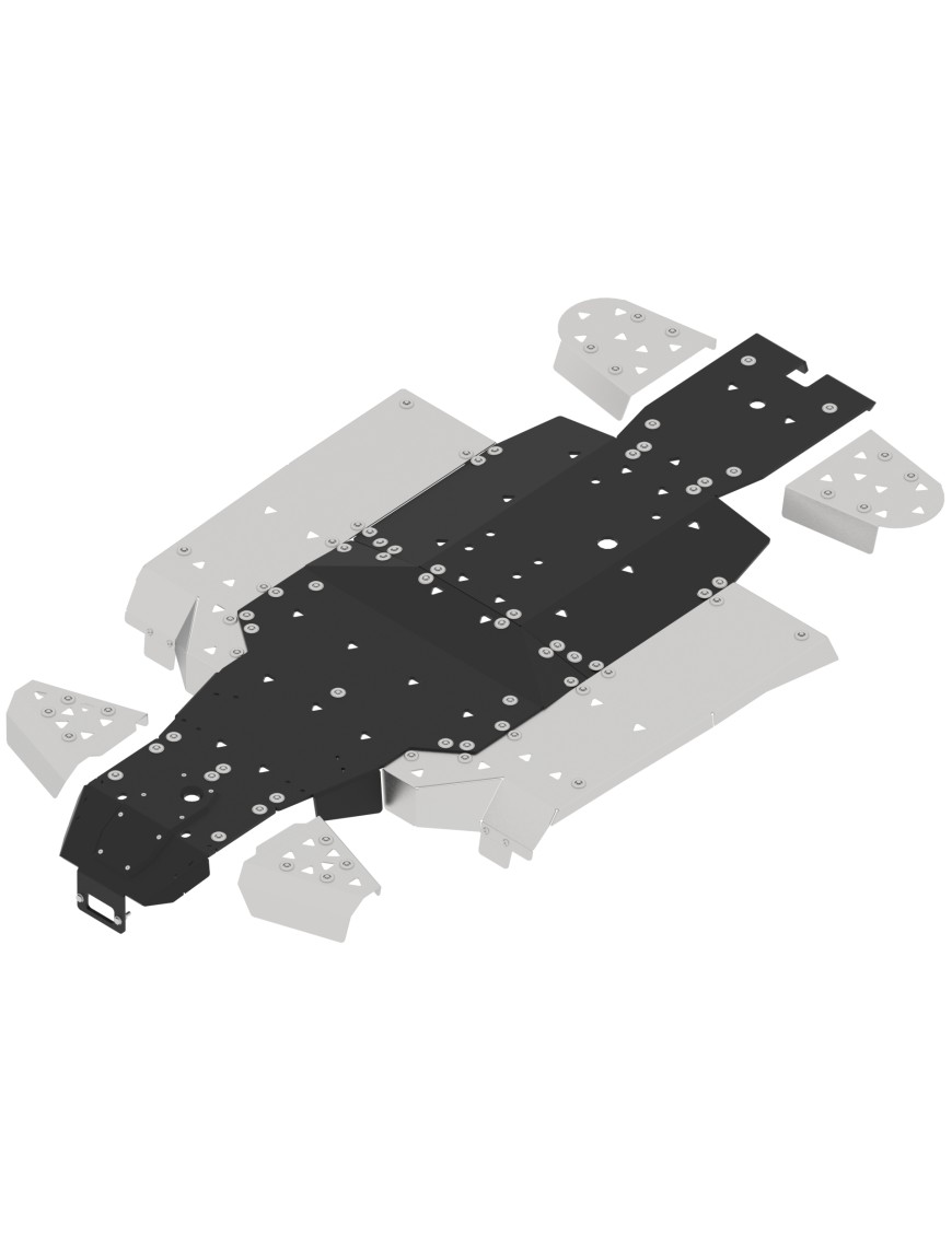 Osłony podwozia Iron Baltic HiSun 550 UTV - HDPE