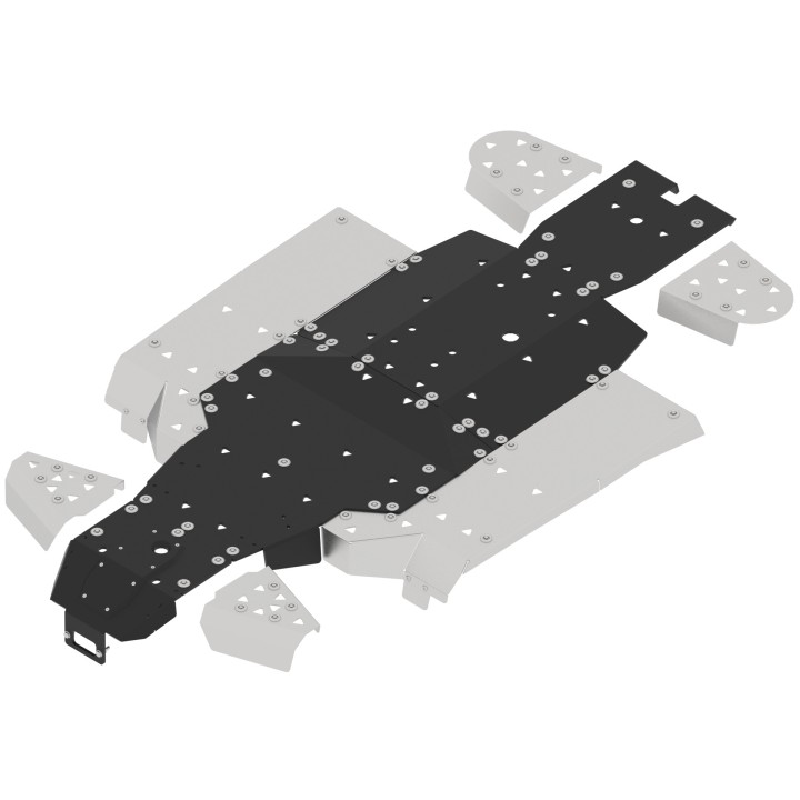 Osłony podwozia Iron Baltic HiSun 550 UTV - HDPE - ujęcie 2