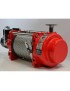 Wyciągarka hydrauliczna K15000HI z liną stalową, hakiem i napinaczem